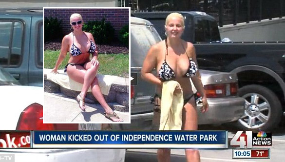 Wanita di AS Diusir dari Kolam Renang karena Bikini Terlalu Seksi?